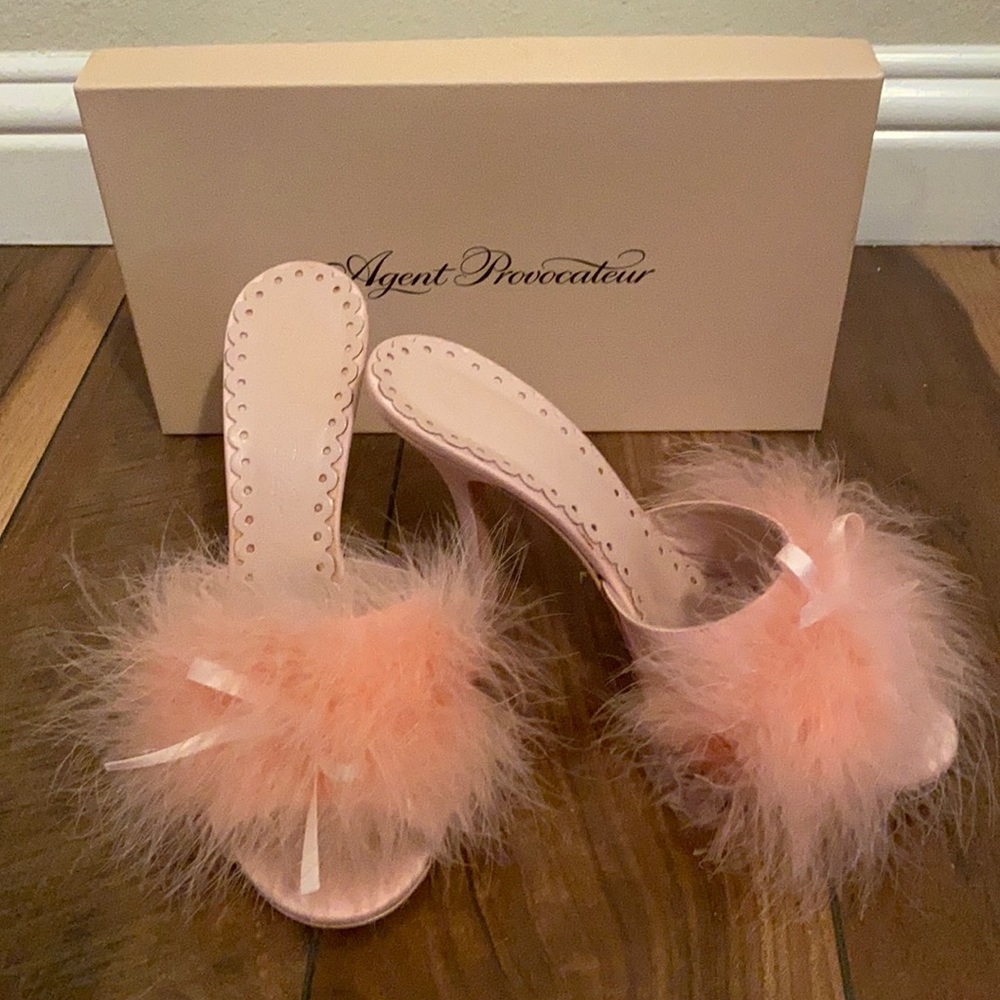 Agent Provocateur Loleata boudoir mules